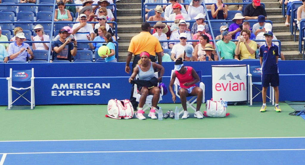 The view still wasn’t that great. After all, it was the Williams sisters.