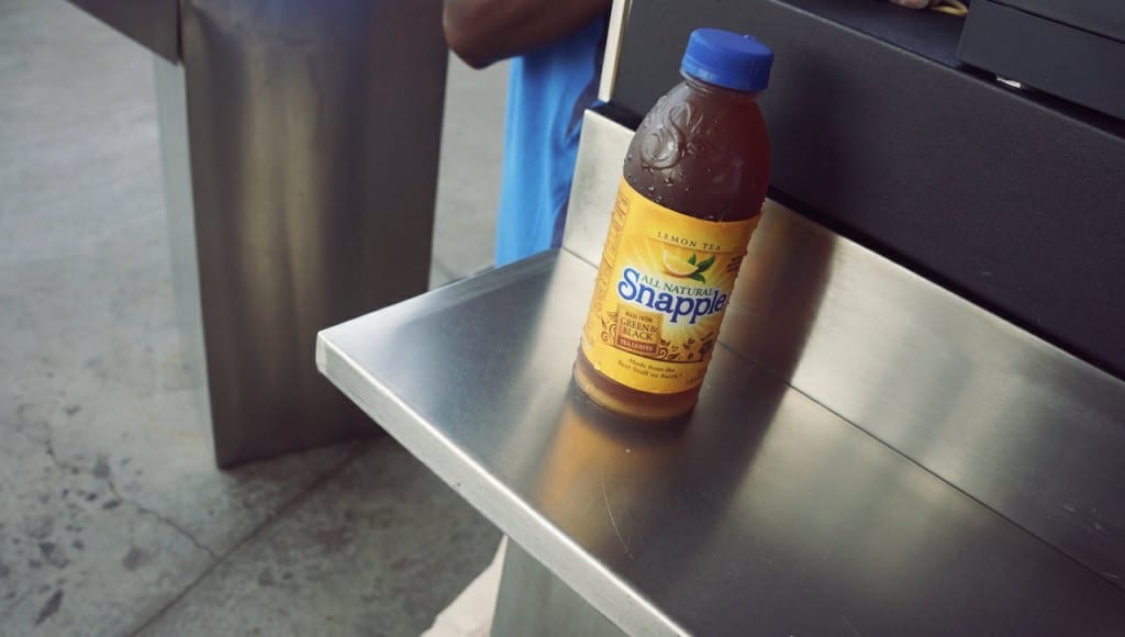 Five dollars a pop. 