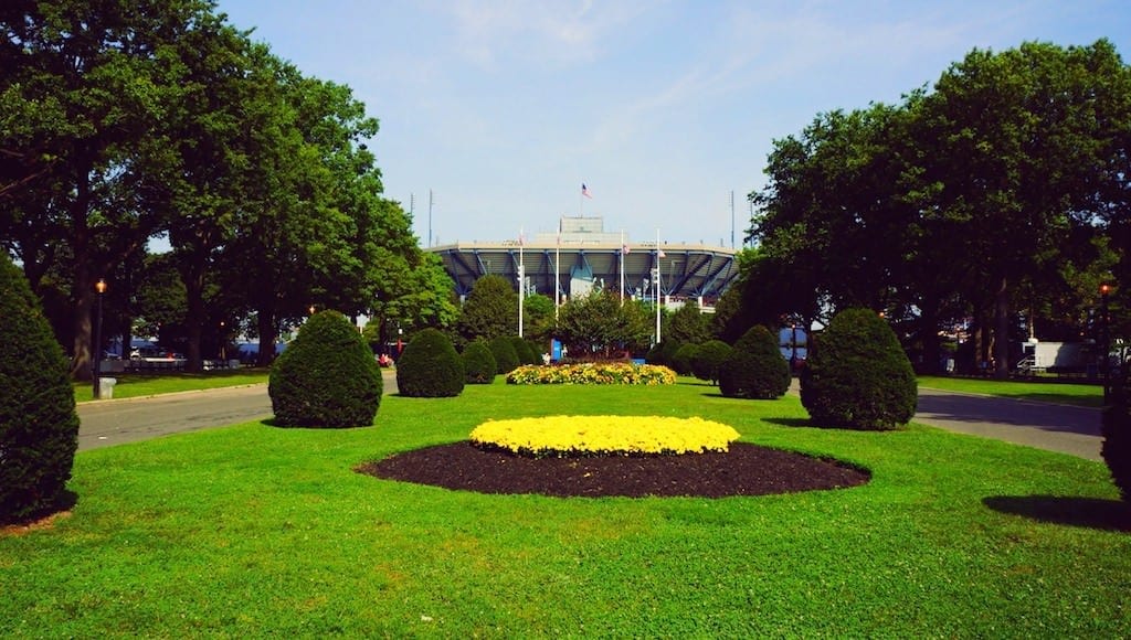 The stadium looks very impressive from a distance. When you go there for your first time and have promenade tickets, however, you’ll be surprised to find out that you’d be much better off watching the stream of the game on your phone than trying to actually follow it live.