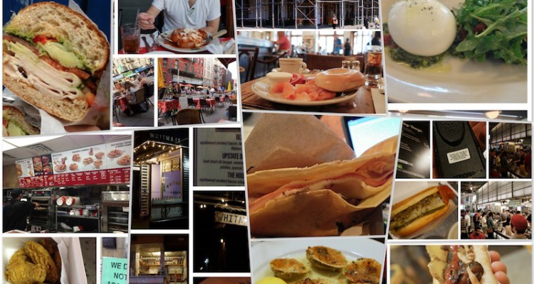 New york restaurants collage